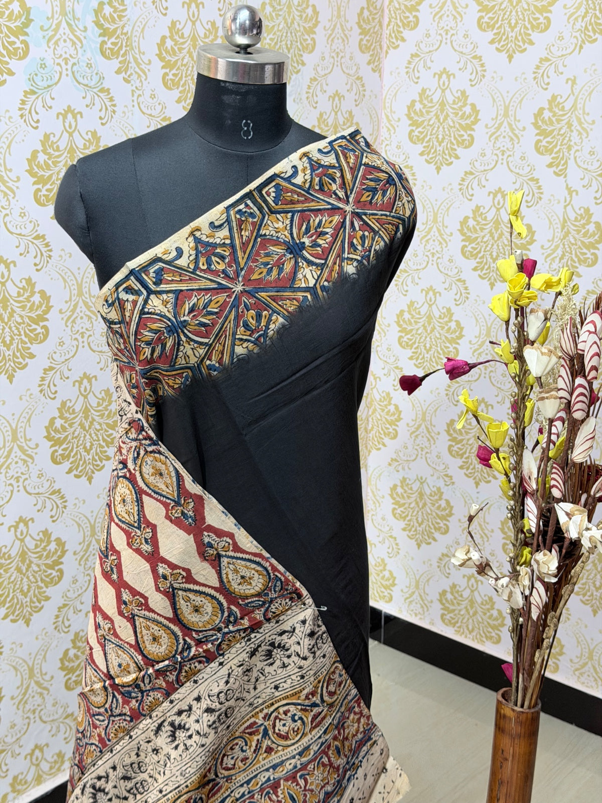 Kalamkari cottn Dyeing  S25
