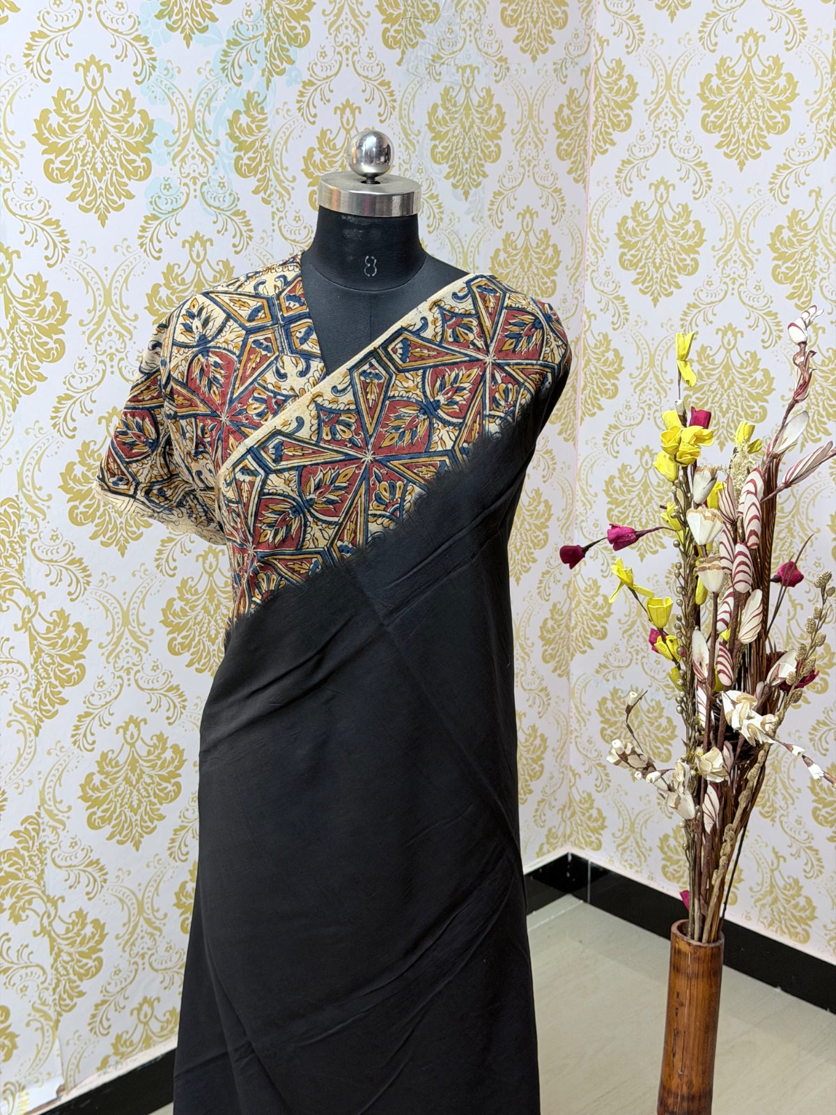 Kalamkari cottn Dyeing  S25