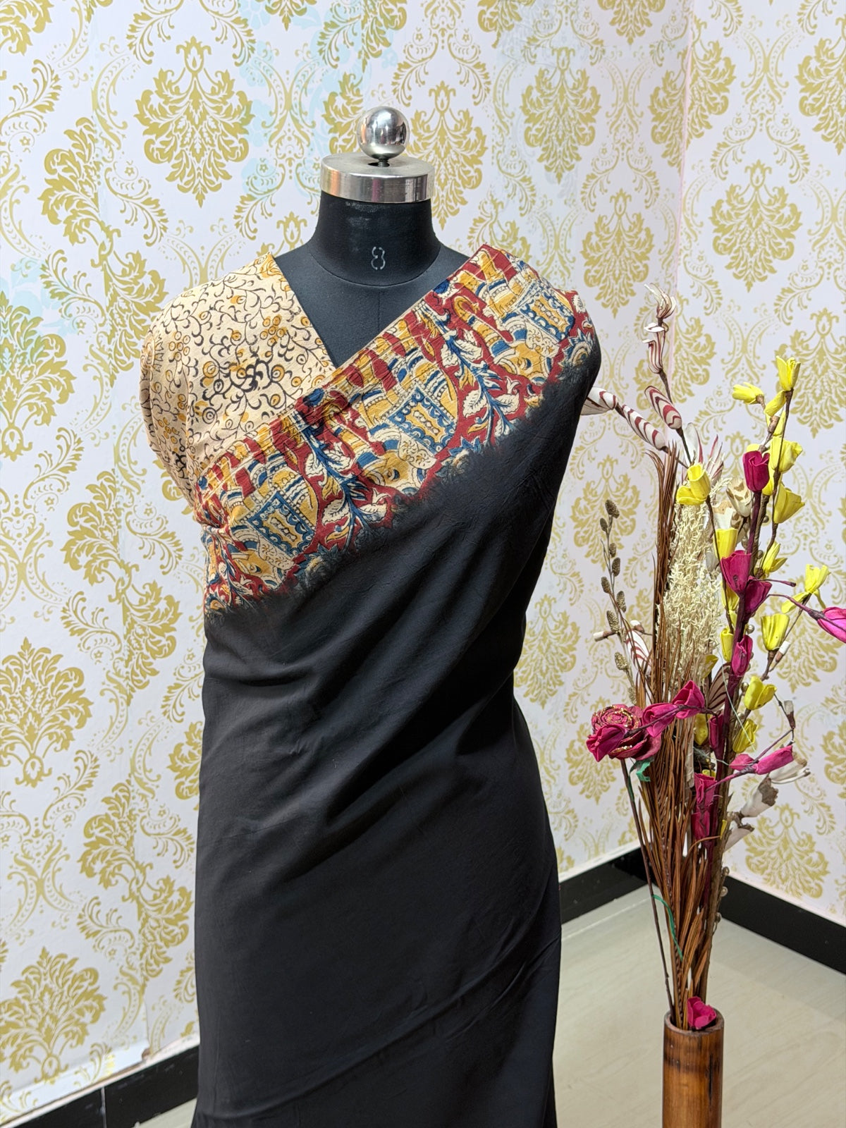 Kalamkari cottn Dyeing  S26