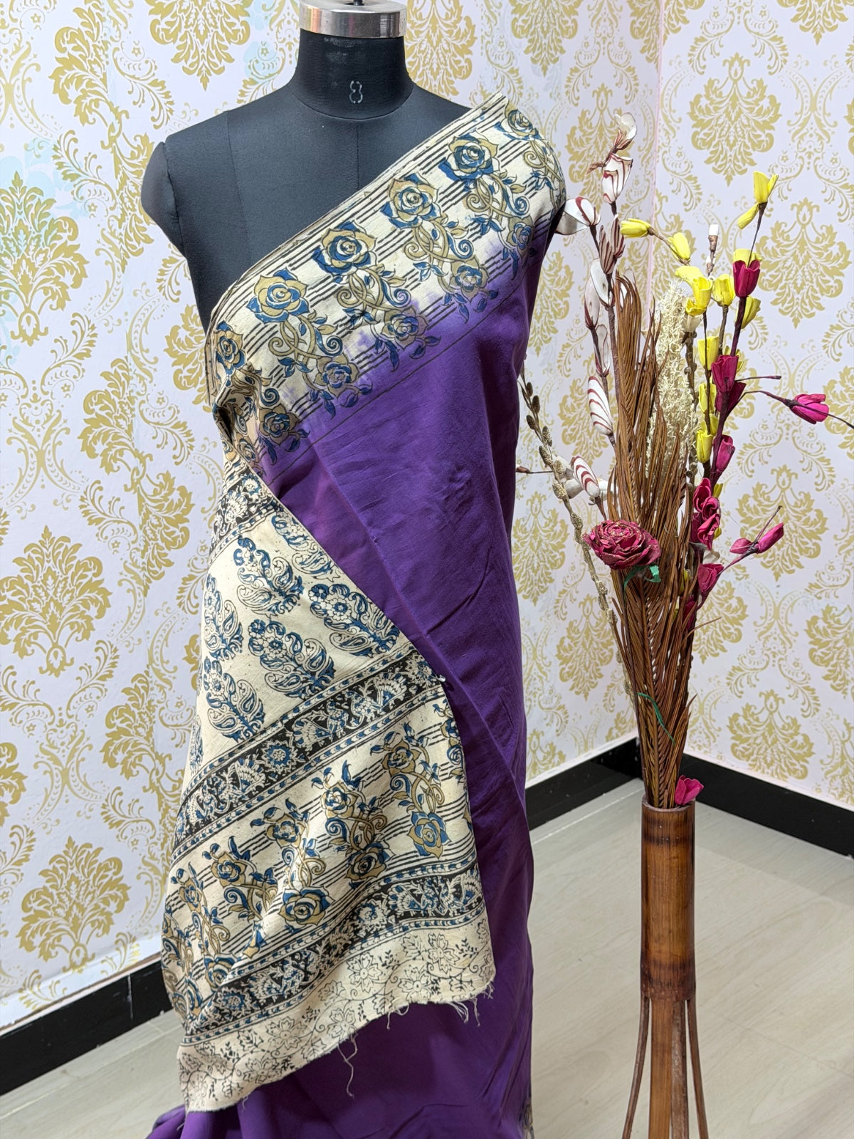 Kalamkari cottn Dyeing  S27