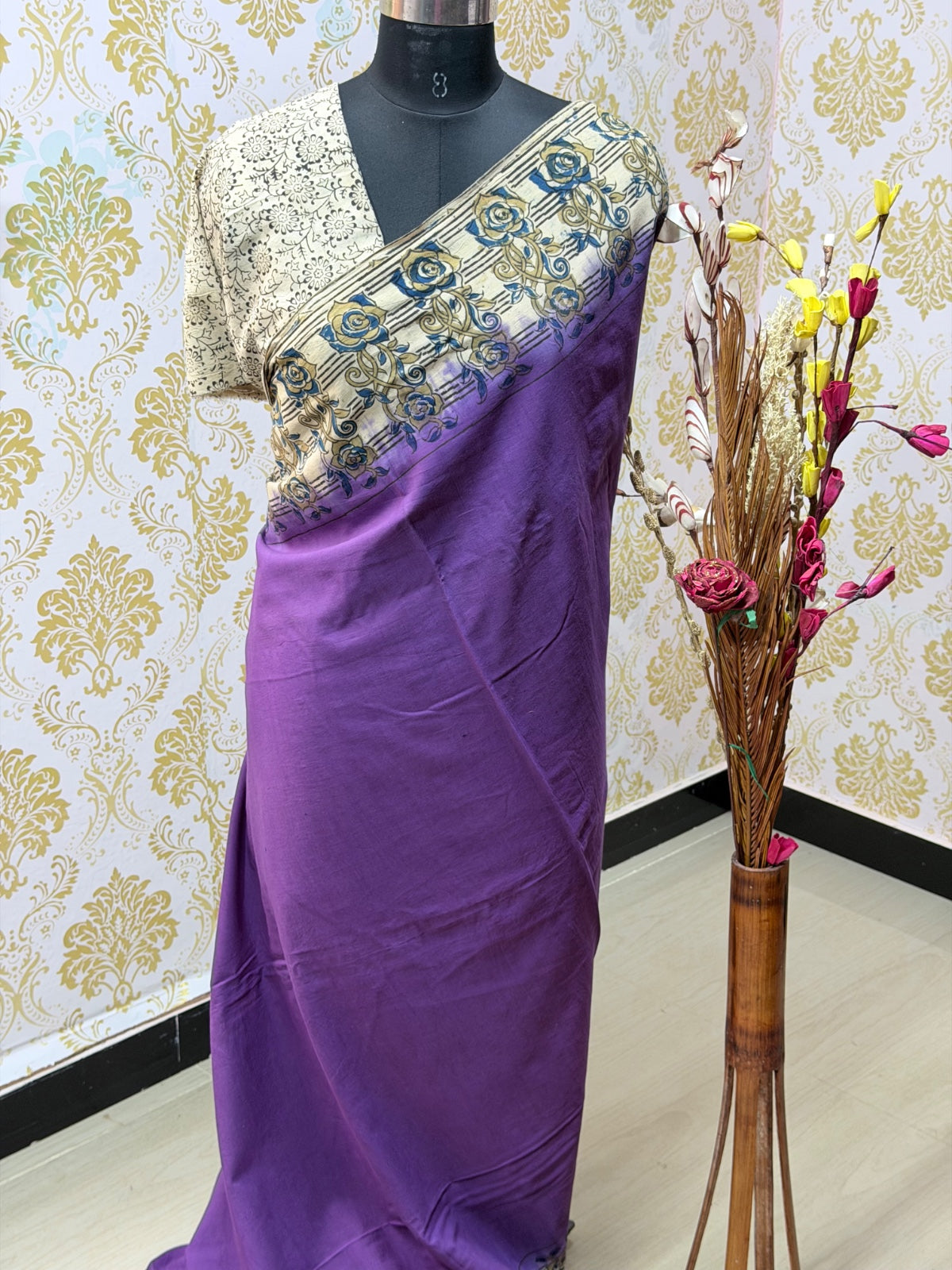 Kalamkari cottn Dyeing  S27