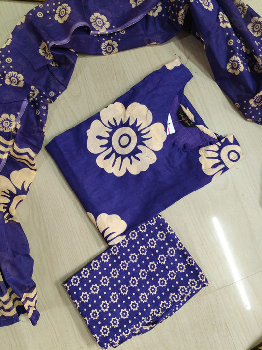 Petals Dupatta Sets  FDS198