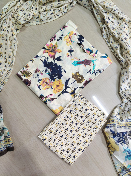 Petals Dupatta Sets  FDS207