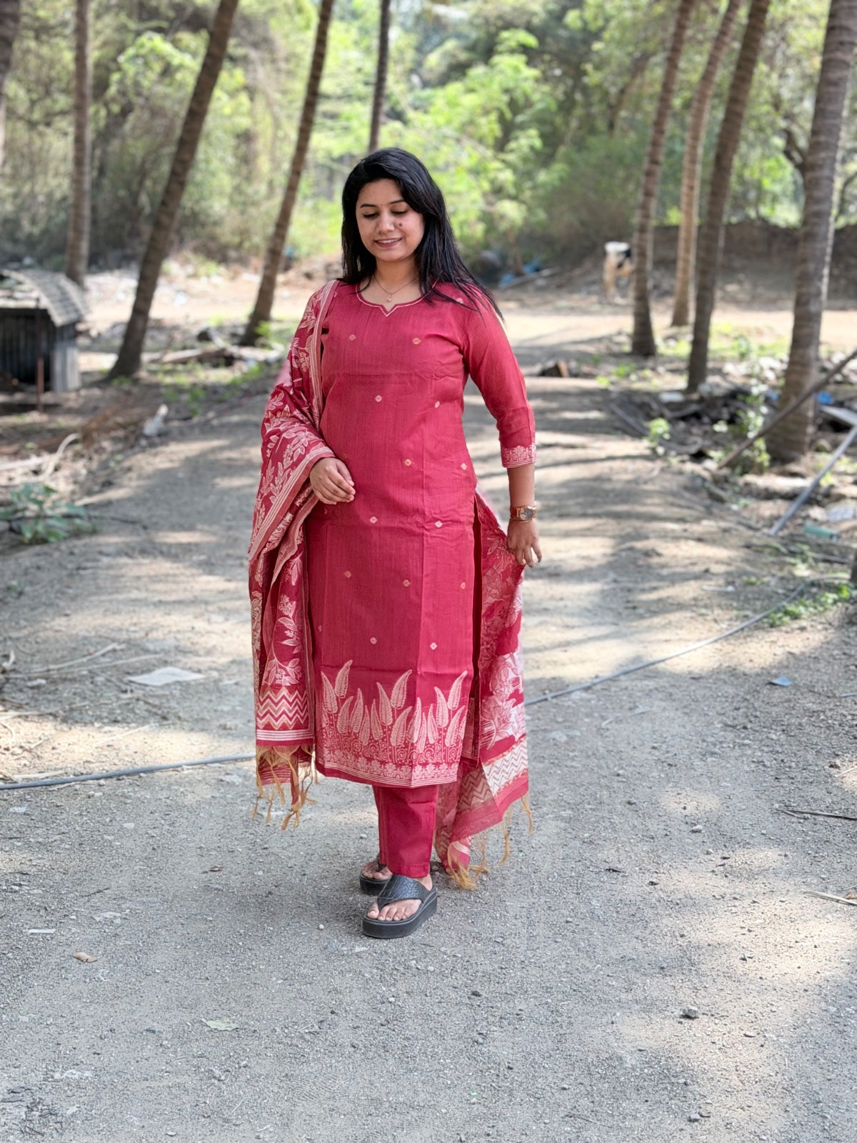 Budgeted Cotton 3 Piece Set - BC124