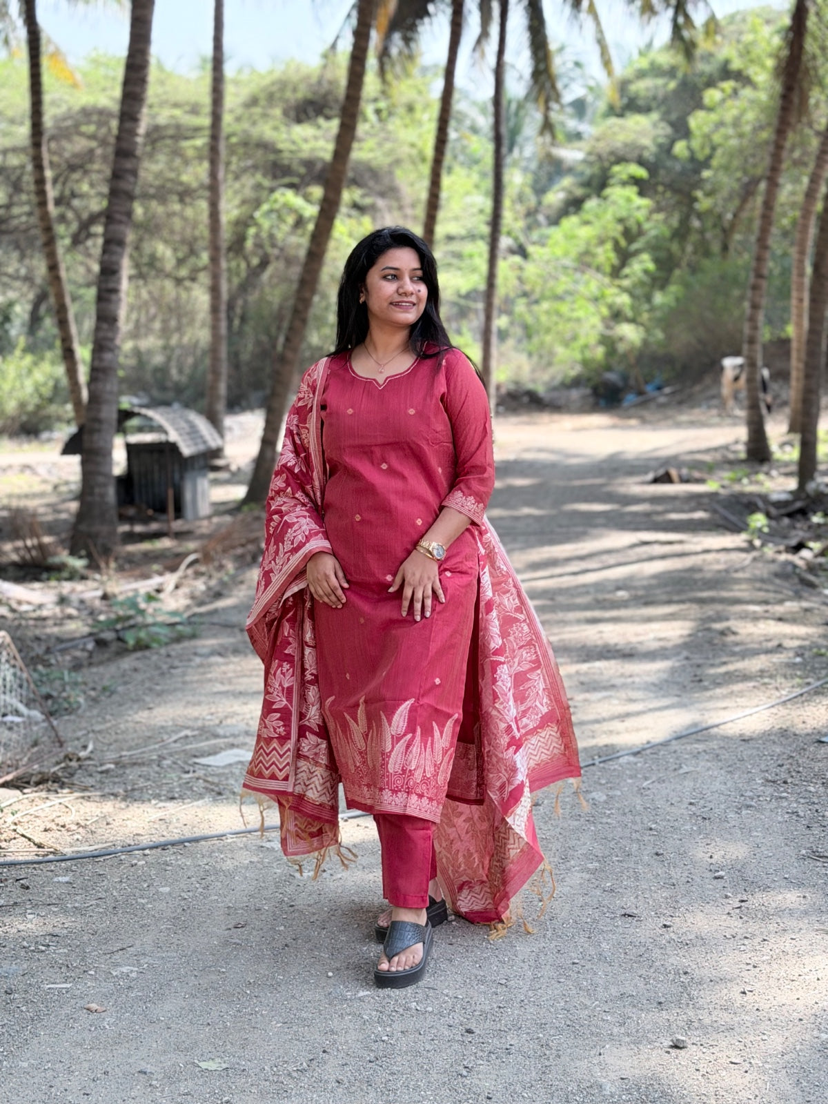 Budgeted Cotton 3 Piece Set - BC124