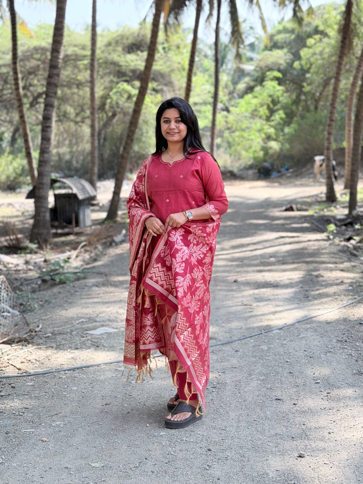 Budgeted Cotton 3 Piece Set - BC124