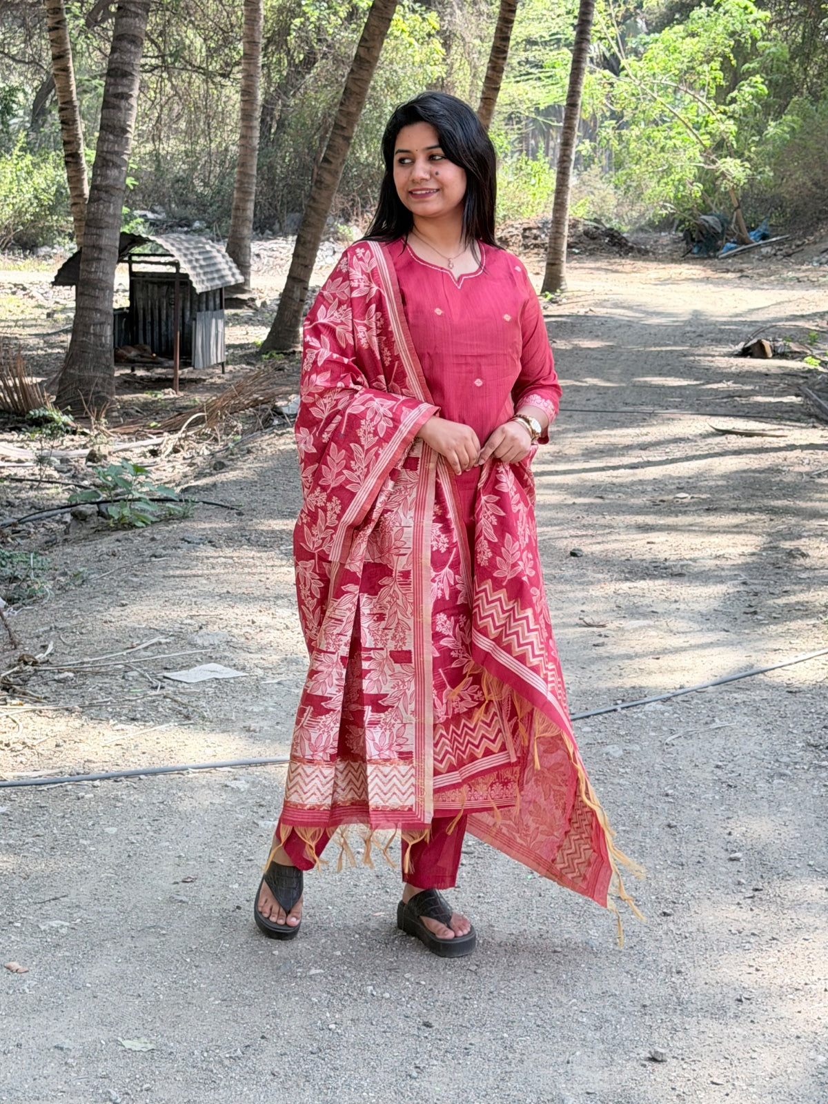 Budgeted Cotton 3 Piece Set - BC124