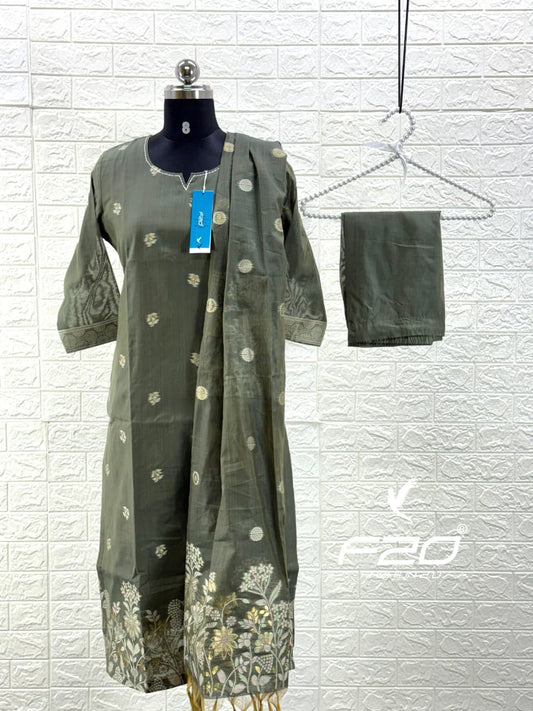 Budgeted Cotton 3 Piece Set - BC125