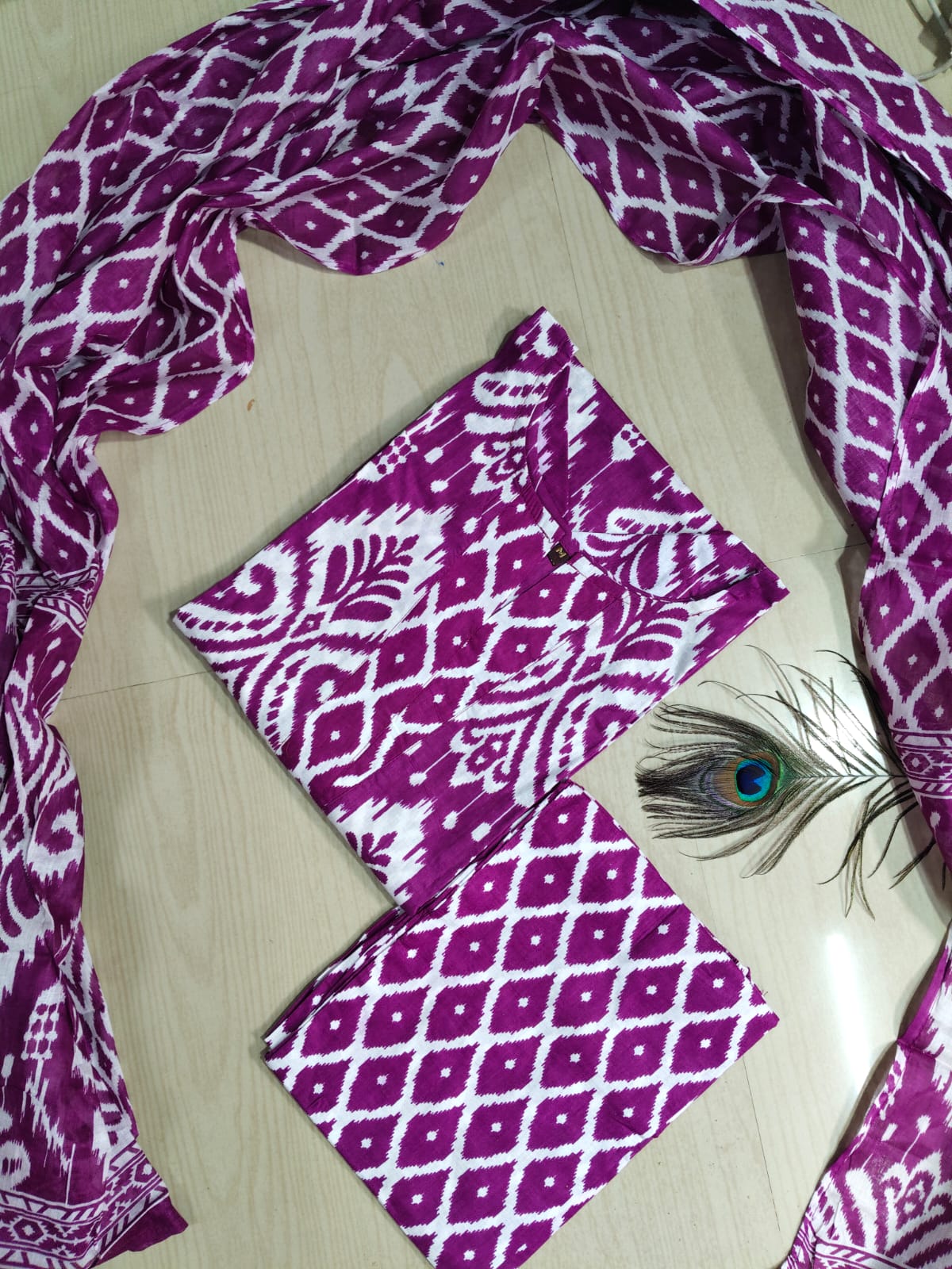 Petals Dupatta Sets  FDS211
