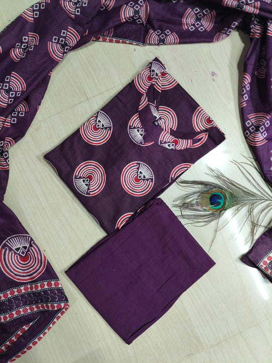 Petals Dupatta Sets  FDS219