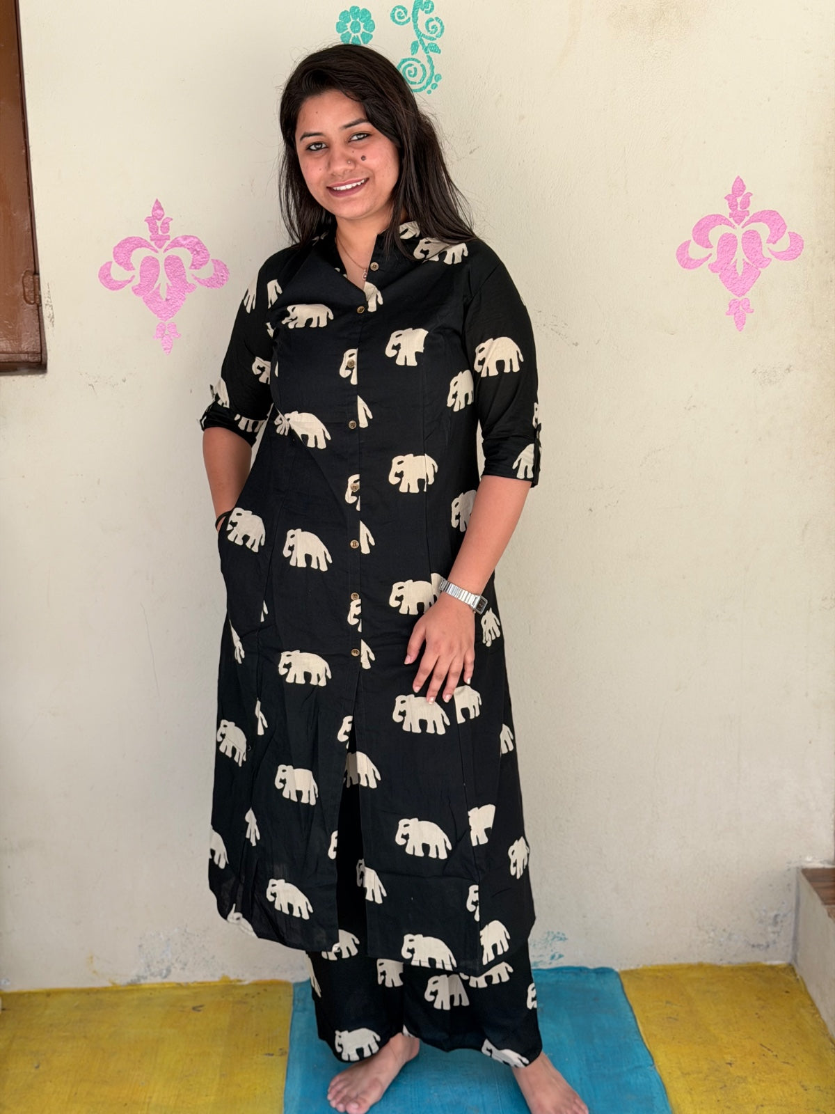 A-Line Cotton Kurti  AL01