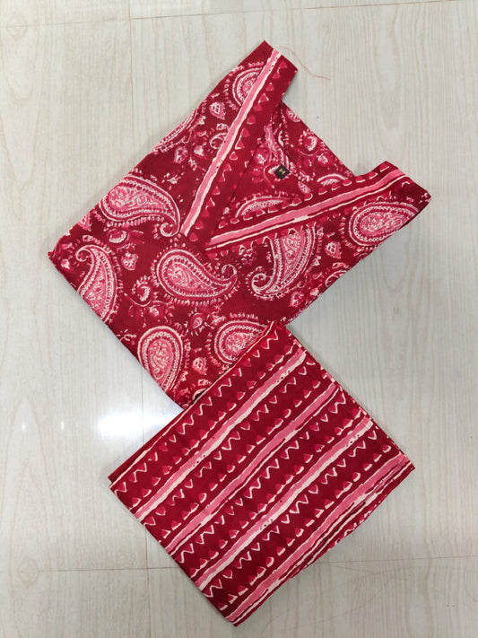 V neck Kurthi with Pant  ALN12