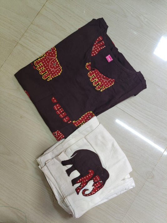 Cotton  Co-ord Sets ( night suits )  NSC250