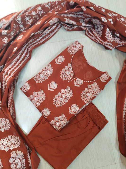Budgeted Cotton 3 Piece Set - BC48