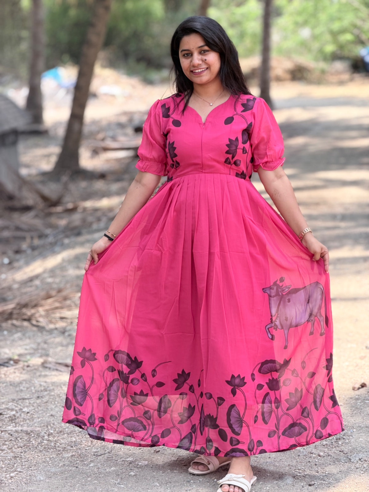 Georgette Feeding Frock GEF16