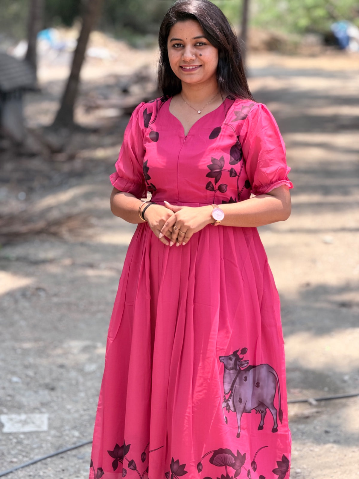 Georgette Feeding Frock GEF16