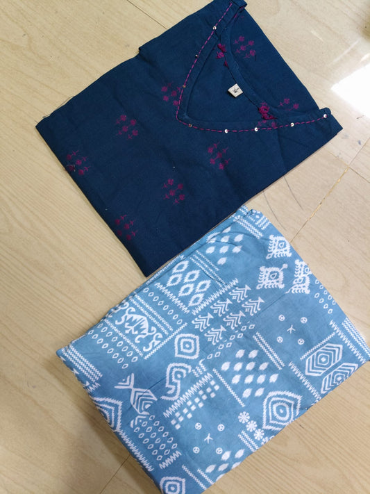 Short Kurthi With Palazzo  SKP16