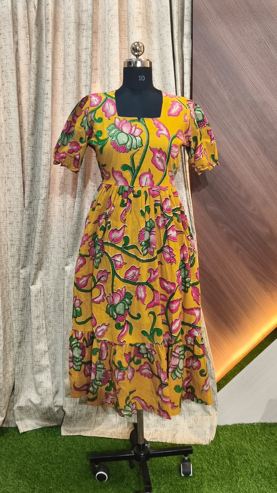 Kalamkari Anarkali Frock KAF20