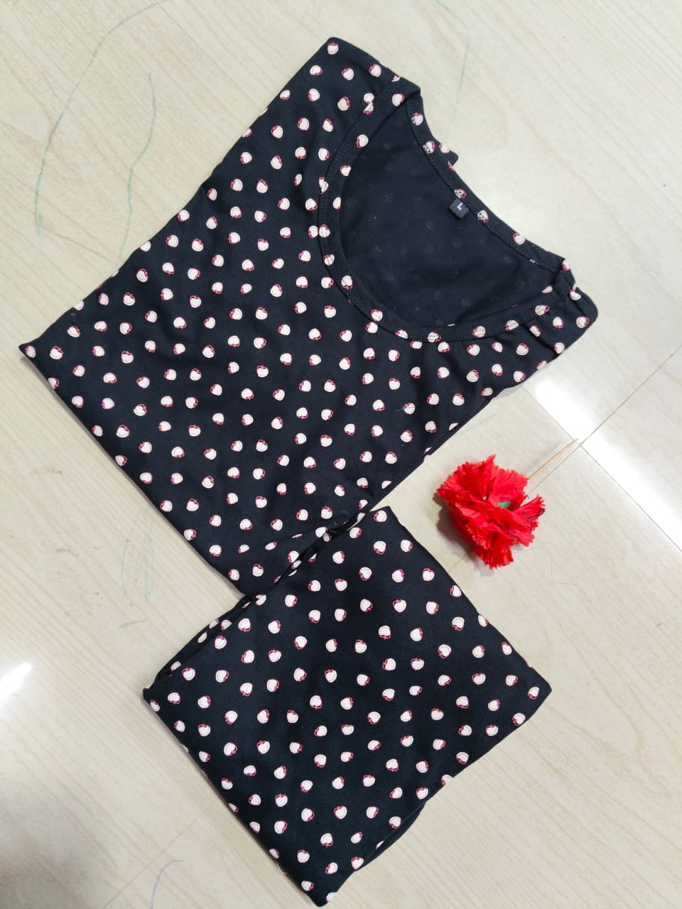 Night suits - NS243 - 3/ 4th pant