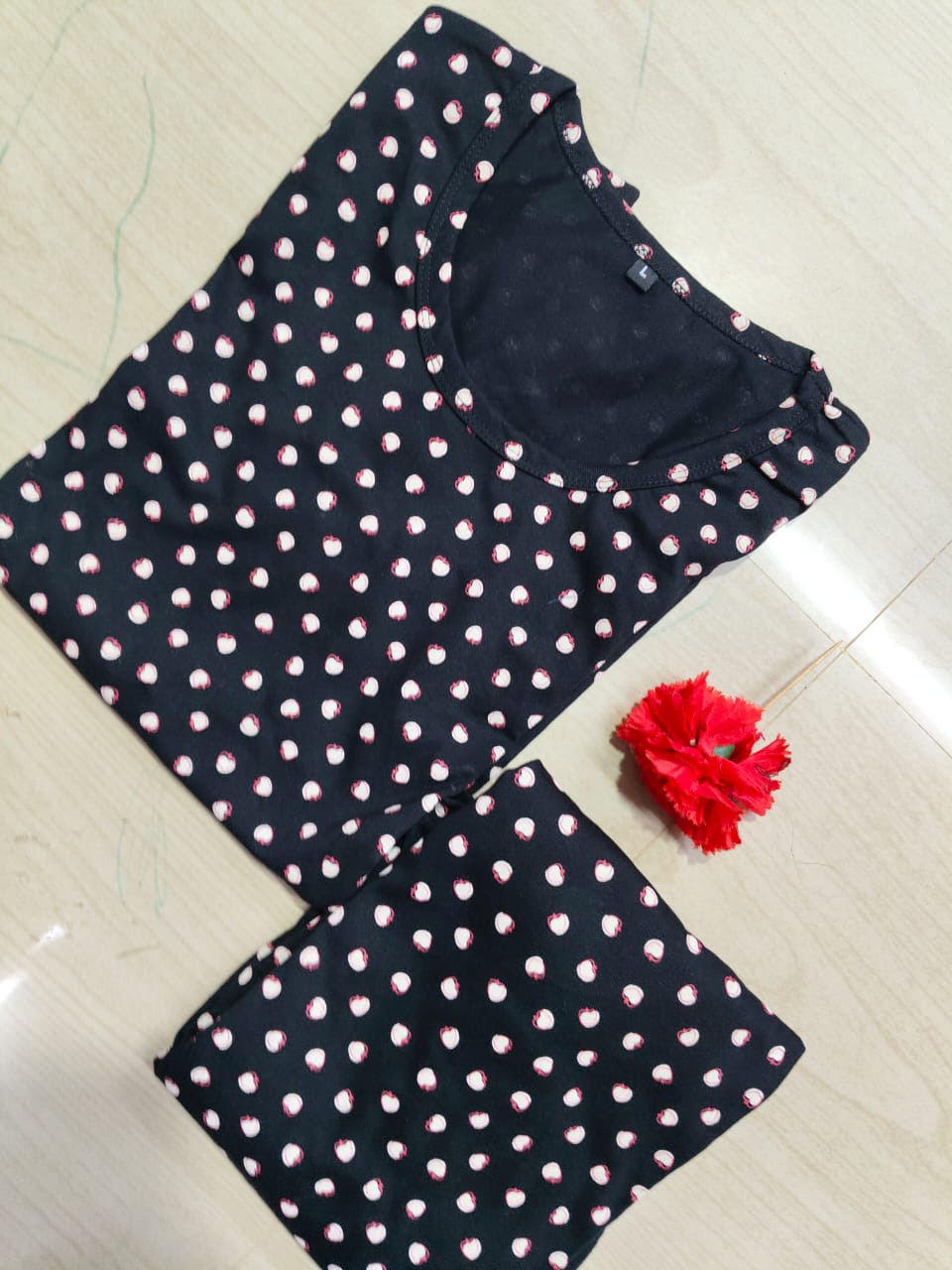 Night suits - NS243 - 3/ 4th pant