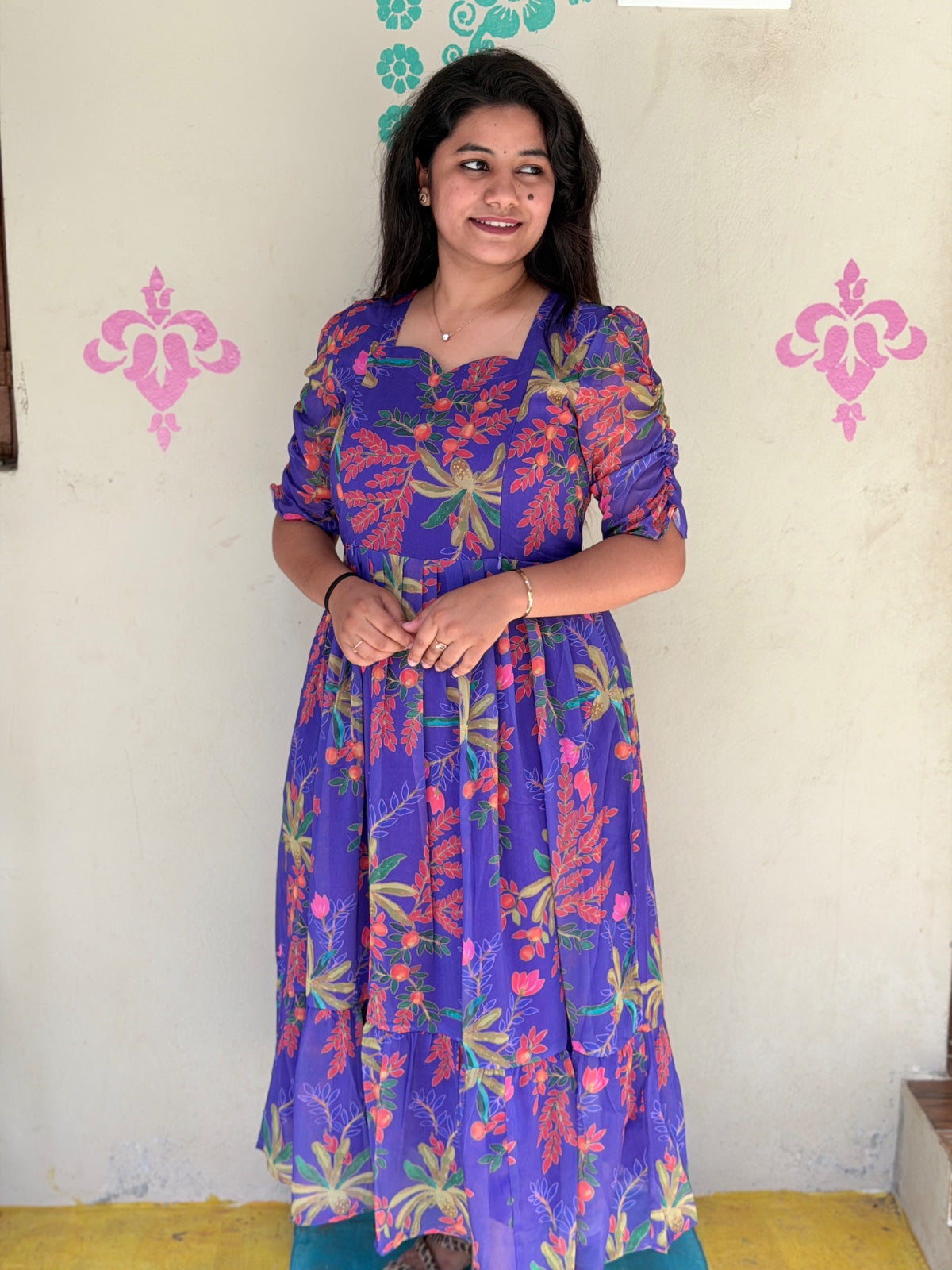 Georgette Feeding Frock GEF25