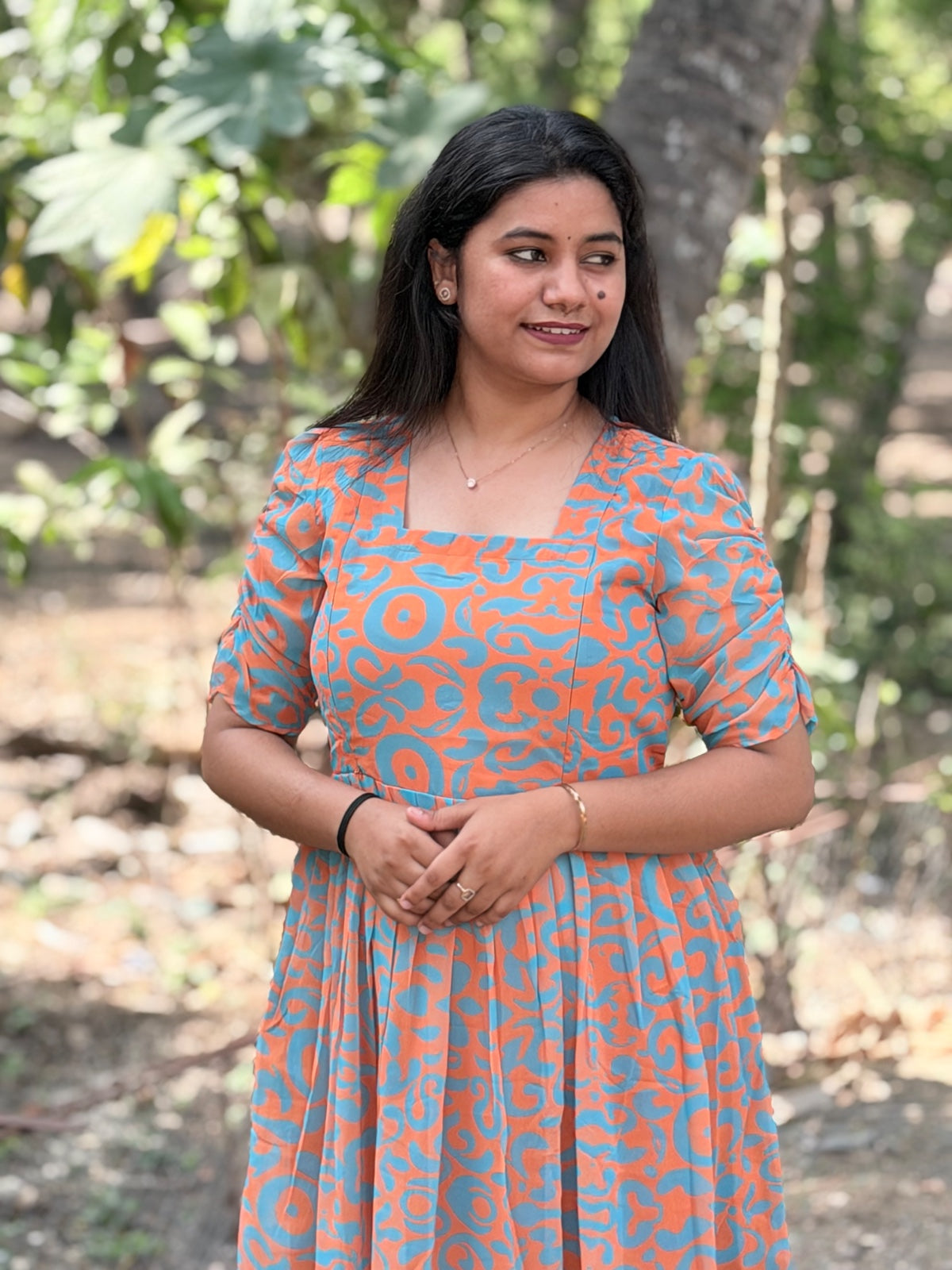 Georgette Feeding Frock GEF22