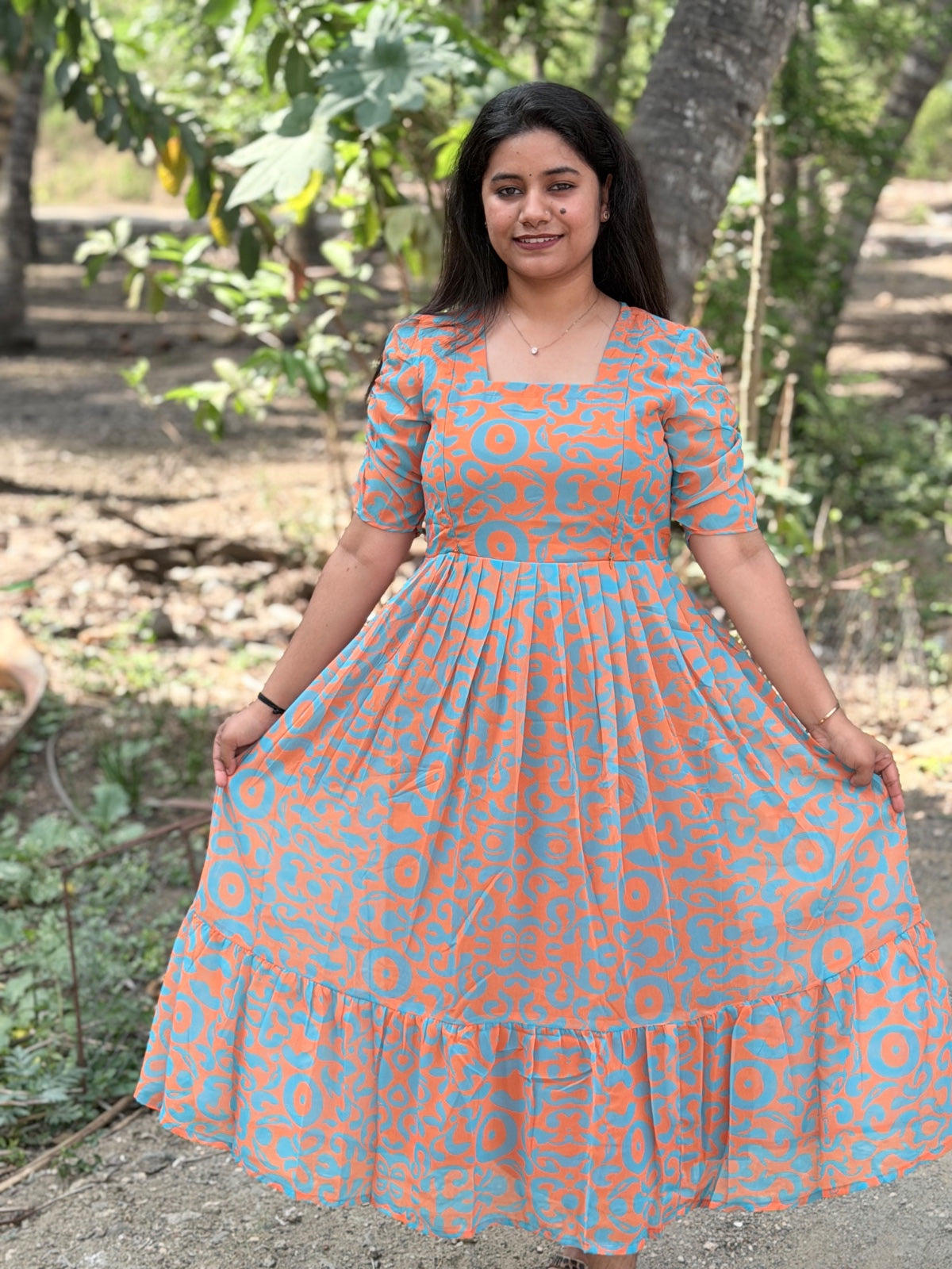 Georgette Feeding Frock GEF22