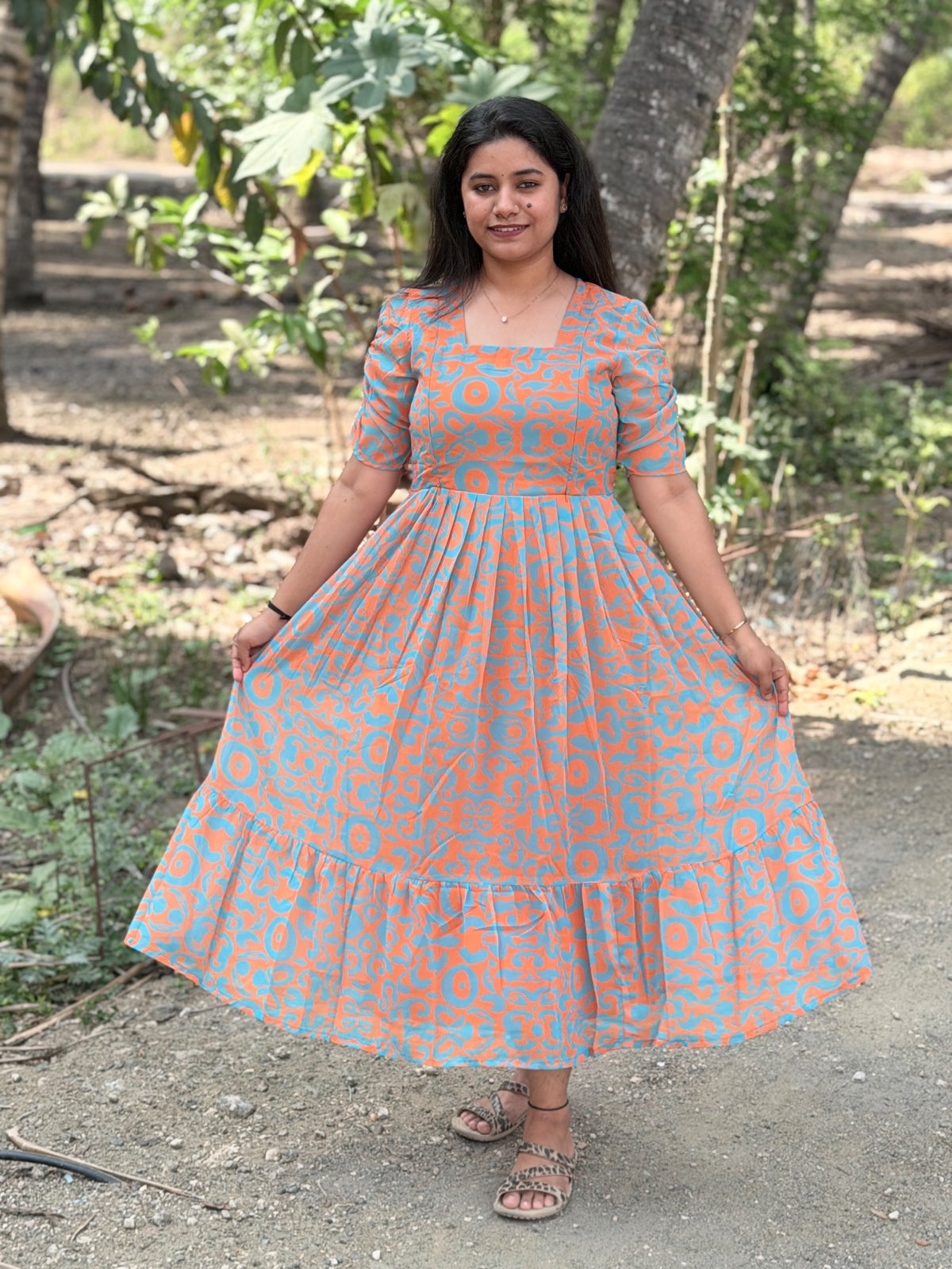Georgette Feeding Frock GEF22