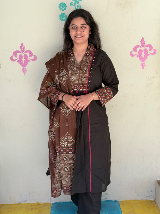 Budgeted Cotton 3 Piece Set - BC61