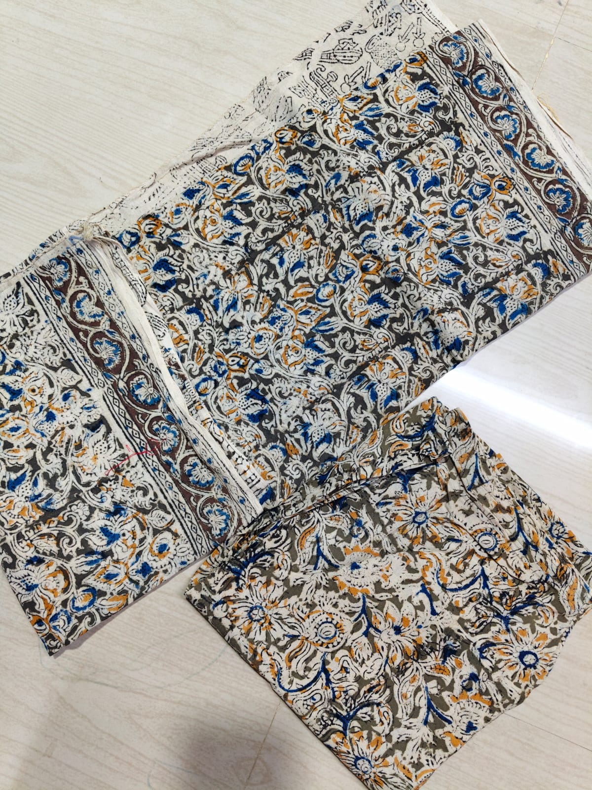 Kalamkari Phant and Dupatta KPD03