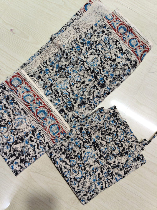 Kalamkari Phant and Dupatta KPD04