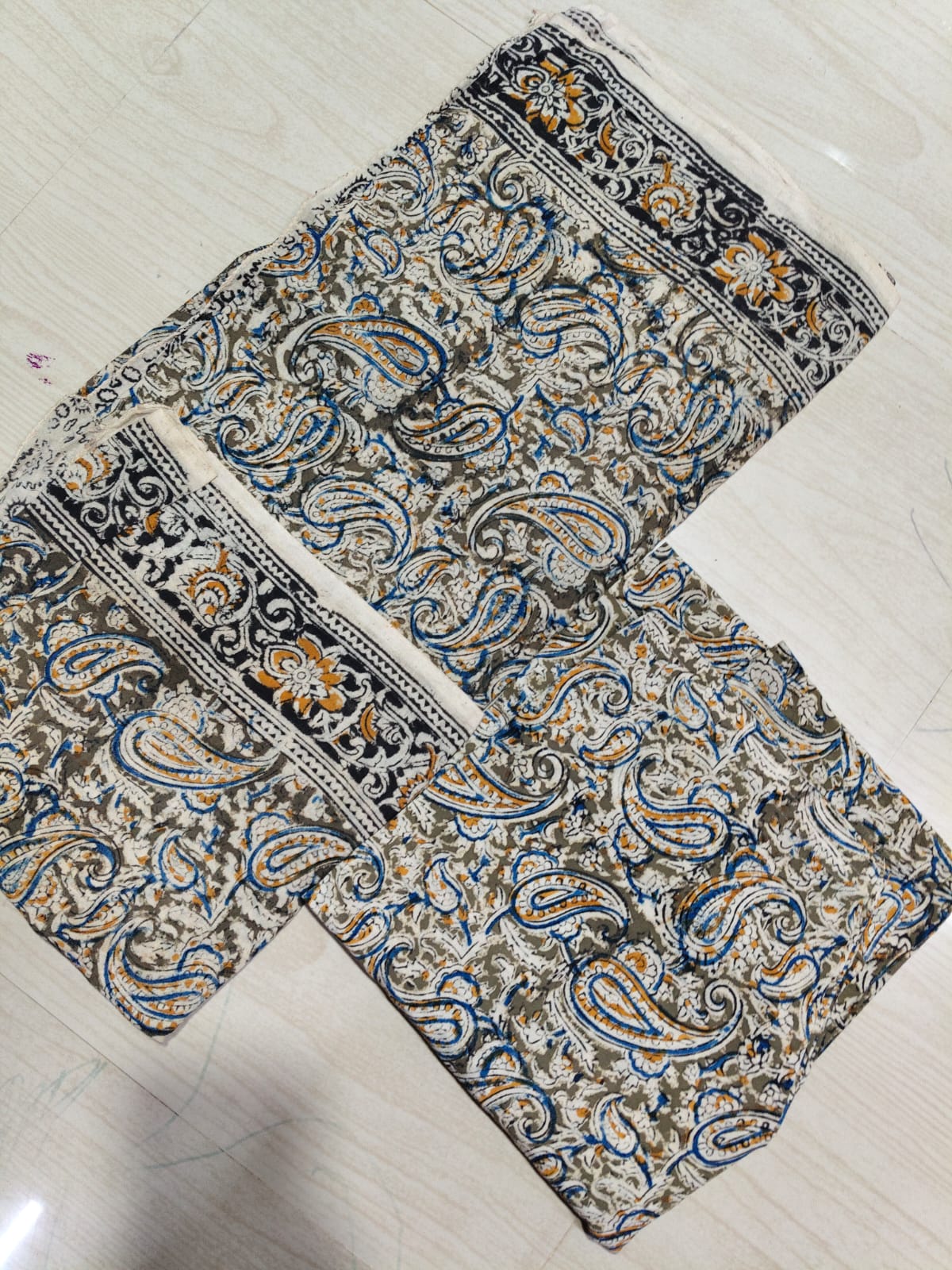 Kalamkari Phant and Dupatta KPD06