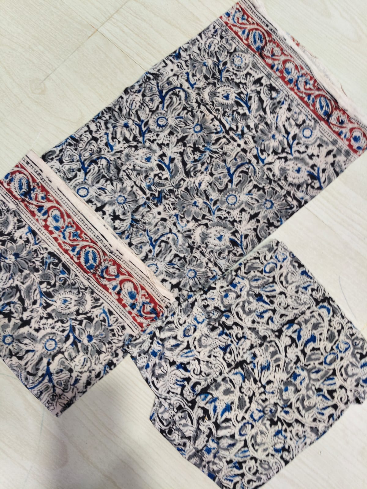 Kalamkari Phant and Dupatta KPD07