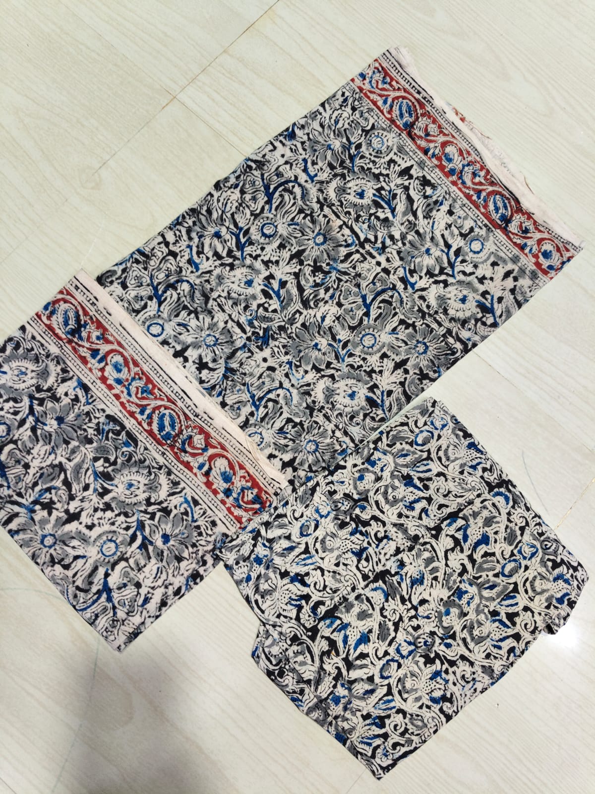 Kalamkari Phant and Dupatta KPD07
