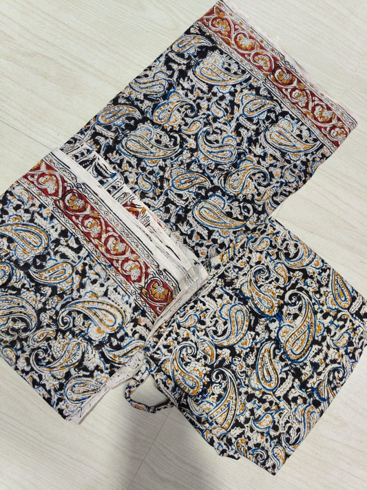 Kalamkari Phant and Dupatta KPD15