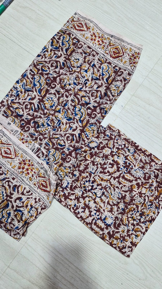 Kalamkari Phant and Dupatta KPD21