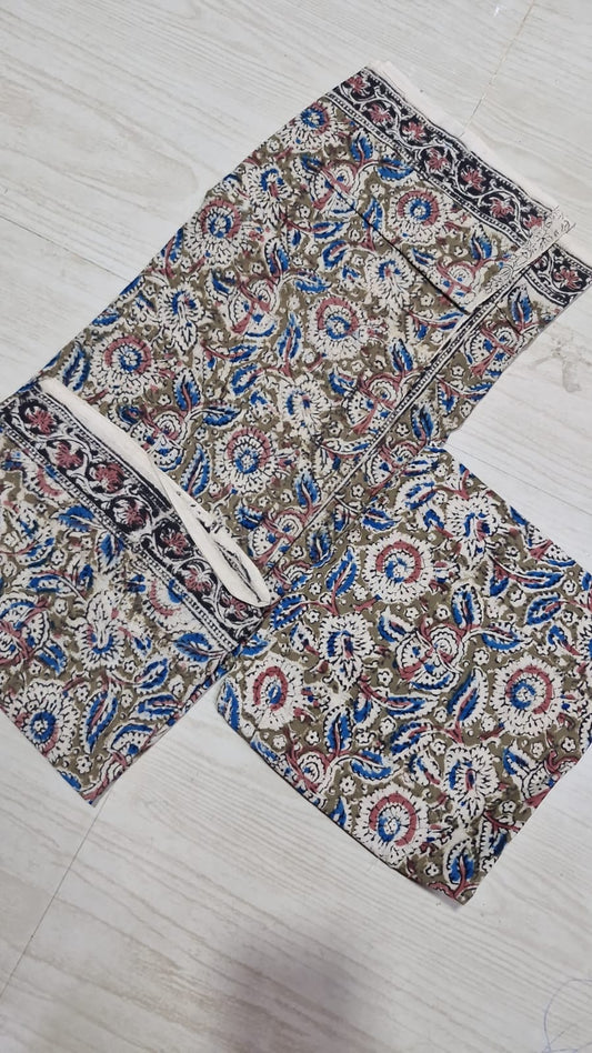 Kalamkari Phant and Dupatta KPD24