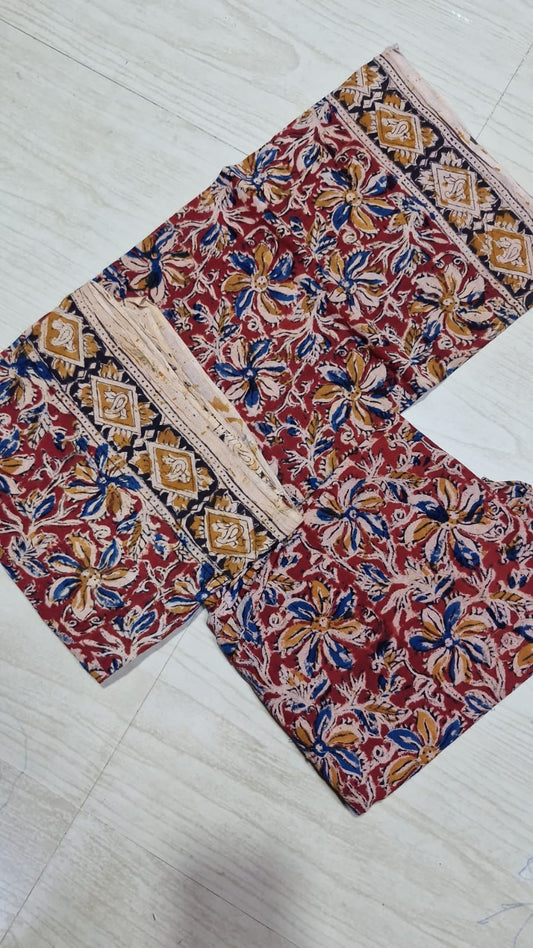 Kalamkari Phant and Dupatta KPD27