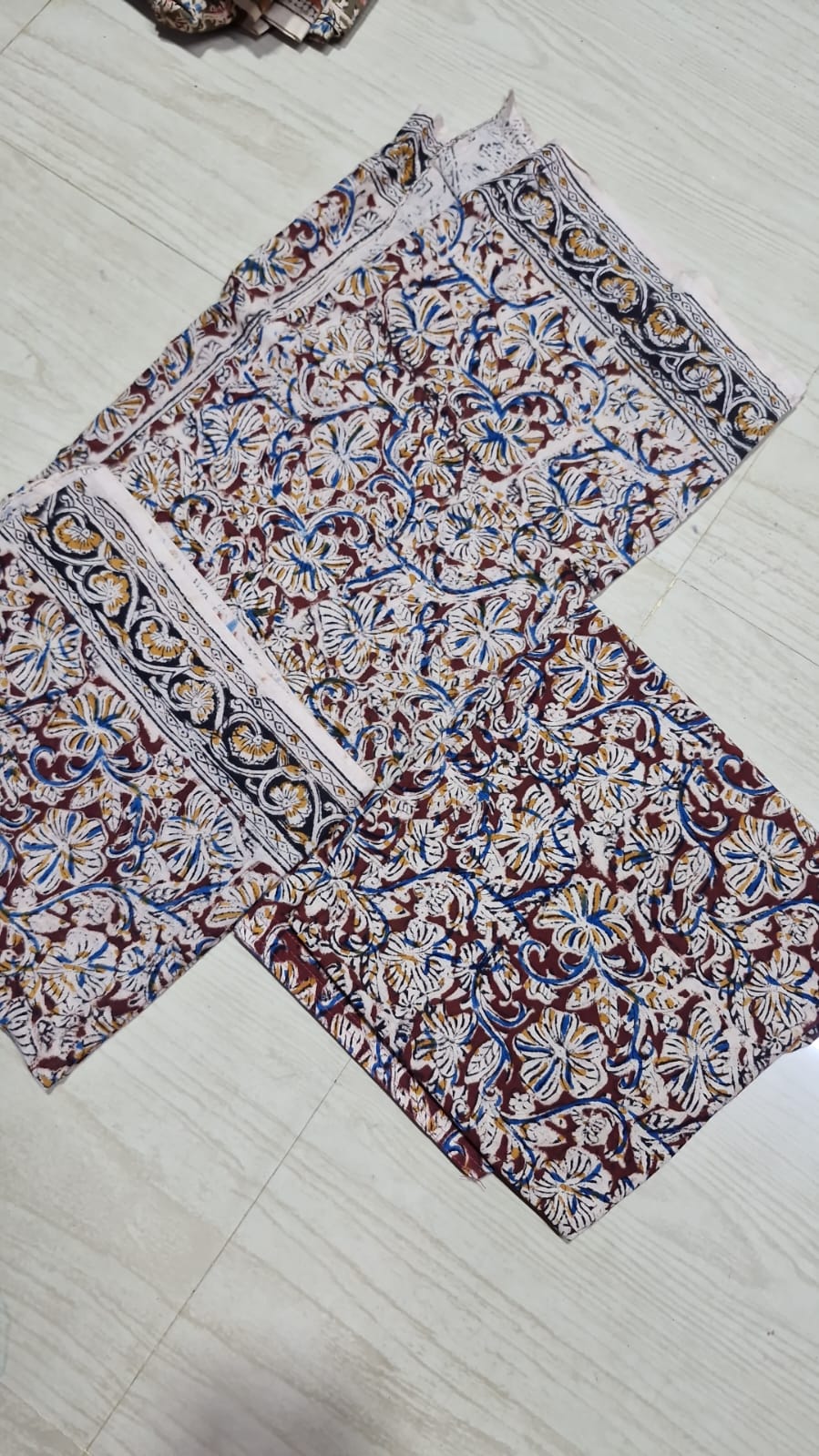 Kalamkari Phant and Dupatta KPD29