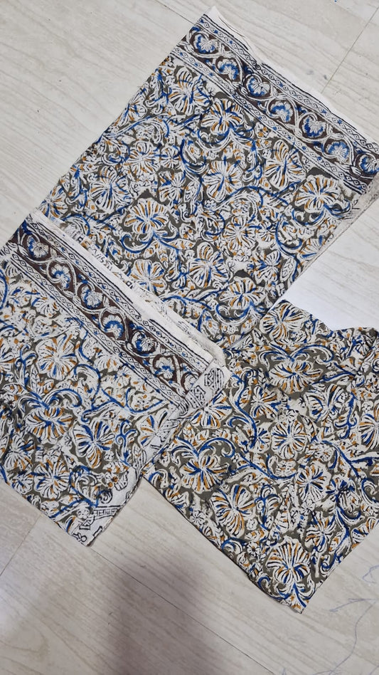 Kalamkari Phant and Dupatta KPD32