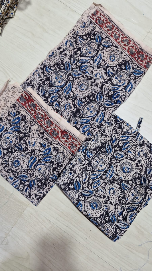 Kalamkari Phant and Dupatta KPD34