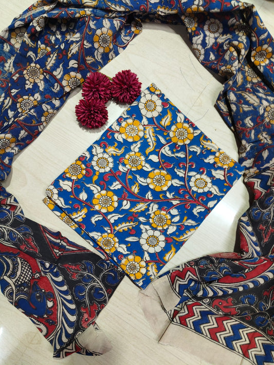 Kalamkari Top and Dupatta  RS16