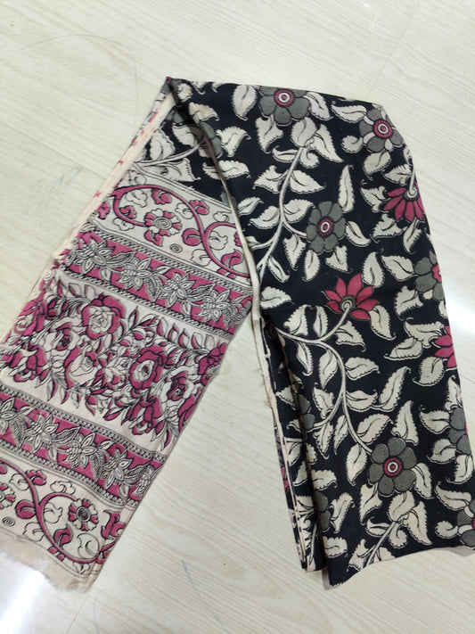 Kalamkari Duppatas (Cotton & Silk) KZD35