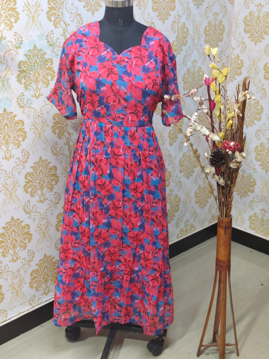 Georgette Feeding Frock GEF29