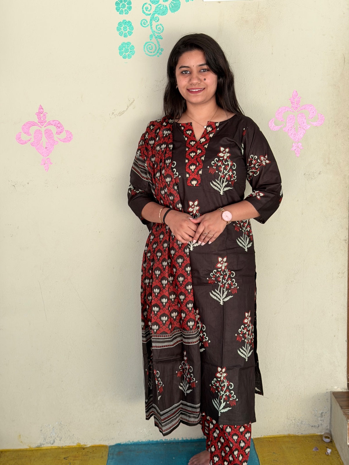 Petals Dupatta Sets  FDS01