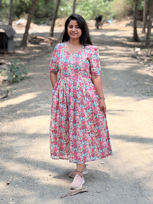 Premium Hakoba Frock - CFF108