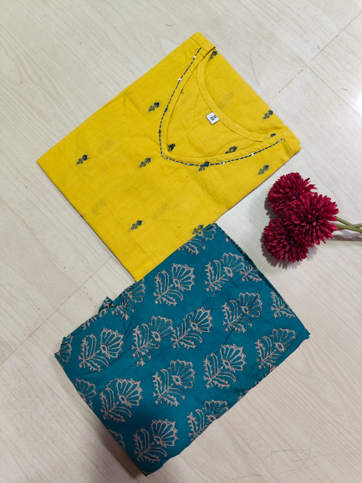 Short Kurthi With Palazzo  SKP01
