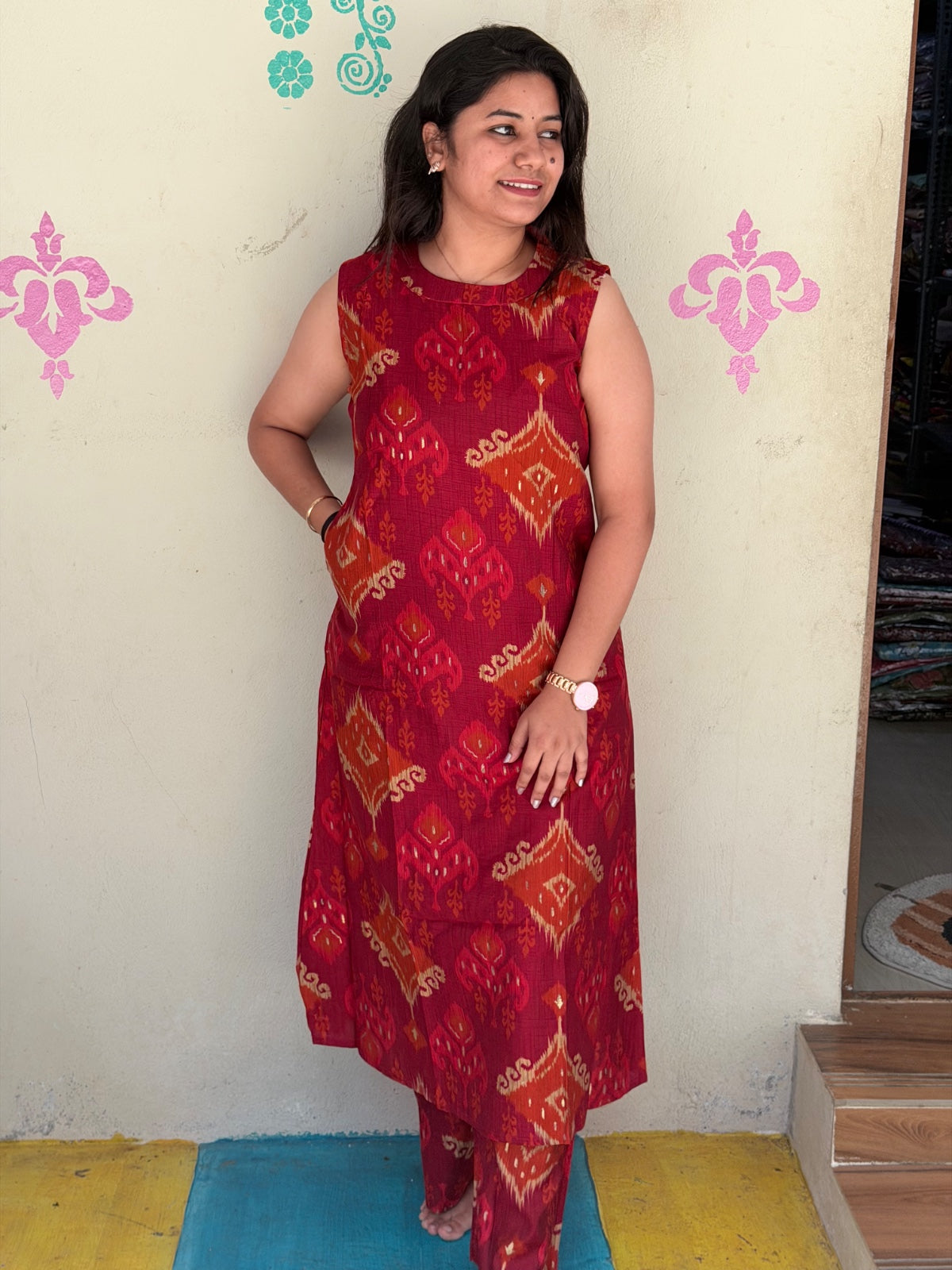 Cotton Kurti  VP60 (Sleeve Attached Inside)