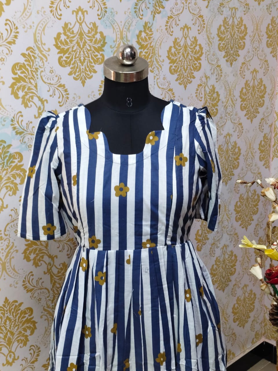 Cotton Feeding Frock  IFF63