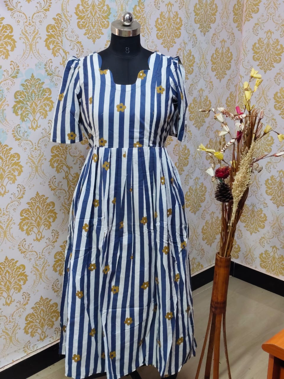 Cotton Feeding Frock  IFF63